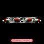 Fine Tibetan Coral Jewelry 925 Silver Cuff Bracelet 100% Handcraft #106