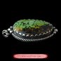 Fine Tibetan Turquoise Gemstone Jewelry 925 Silver Pendant 100% Handcraft #101