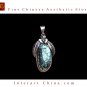 Fine Tibetan Turquoise Gemstone Jewelry 925 Silver Pendant 100% Handcraft #103