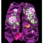 Premium Fine Natural Suzhou Silk Scarf 100% Hand Sewn Chinese Embroidery Art #107