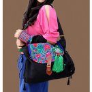100% Handmade Handbag Purse Shoulder Sling Bag - Fine Oriental Embroidery Art #145