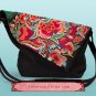 100% Handmade Handbag Purse Shoulder Sling Bag - Fine Oriental Embroidery Art #156