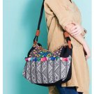 100% Handmade Handbag Purse Shoulder Sling Bag - Fine Oriental Embroidery Art #161
