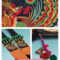 100% Handmade Handbag Purse Shoulder Sling Bag - Fine Oriental Embroidery Art #167