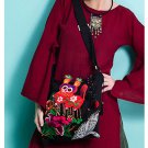 100% Handmade Handbag Purse Shoulder Sling Bag - Fine Oriental Embroidery Art #168