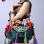 100% Handmade Handbag Purse Drawstring Shoulder Bag - Fine Oriental Embroidery Art #141
