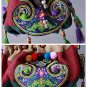 100% Handmade Handbag Purse Drawstring Shoulder Bag - Fine Oriental Embroidery Art #141