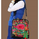 100% Handmade Handbag Purse Satchel Duffle Bag - Fine Oriental Embroidery Art #149