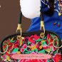 100% Handmade Handbag Purse Satchel Duffle Bag - Fine Oriental Embroidery Art #149