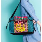 100% Handmade Handbag Purse Satchel Duffle Bag - Fine Oriental Embroidery Art #158