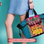 100% Handmade Handbag Purse Satchel Duffle Bag - Fine Oriental Embroidery Art #158