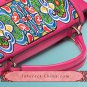 100% Handmade Handbag Purse Satchel Duffle Bag - Fine Oriental Embroidery Art #178