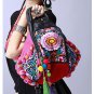 100% Handmade Handbag Purse Backpack Tribal Bag - Fine Oriental Embroidery Art #147
