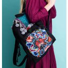 100% Handmade Handbag Purse Backpack Tribal Bag - Fine Oriental Embroidery Art #166