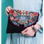 100% Handmade Handbag Purse Clutch Evening Bag - Fine Oriental Embroidery Art #159