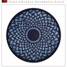 All Hand Batik 100% Cotton 200CM Round Table Cloth Cover Tapestry Home Decor #159