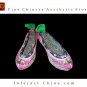 Handmade Flat Women Shoes Embroidered Chinese Oriental Chic #103 - Size US6