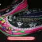 Handmade Flat Women Shoes Embroidered Chinese Oriental Chic #103 - Size US6