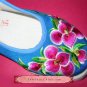 Handmade Flat Women Shoes Embroidered Chinese Oriental Chic #120 - Size US7.5
