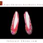 Handmade Flat Women Shoes Embroidered Chinese Oriental Chic #151- SizeUS 8.5/UK 6/Euro 39/AUS 7