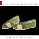 Women Slip On Casual Flat Espadrilles Shoe Handmade Sole Comfy Silk Brocade #103