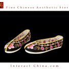 Women Slip On Casual Flat Espadrilles Shoe Handmade Sole Comfy Silk Brocade #112