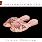 Women Vintage Slip On Slipper Sandal Flip Flop Shoes - Handmade Sequin Artwork #101