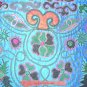 Asian Vintage Textile Art Antique Applique Embroidery 100% Ethnic Needlework #111