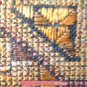 Asian Vintage Textile Art Antique Applique Embroidery 100% Ethnic Needlework #128