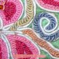 Asian Vintage Textile Art Antique Applique Embroidery 100% Ethnic Needlework #154