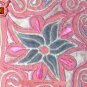 Asian Vintage Textile Art Antique Applique Embroidery 100% Ethnic Needlework #185