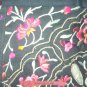 Asian Vintage Textile Art Antique Applique Embroidery 100% Ethnic Needlework #190