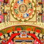 Tibet Tibetan Thangka Tangkas Buddha Buddhist Art Thanka Mineral Painting #045