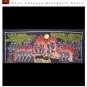 Chinese Batik Folk Tribal Art Painting 32x70" Wall Hanging Home Room Décor #111