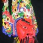Chinese Drama Home Wall Décor Opera Mask 100% Wood Craft Folk Art #102 Pro Level