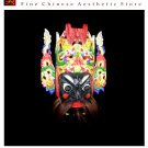 Chinese Drama Home Wall Décor Opera Mask 100% Wood Craft Folk Art #108 Pro Level