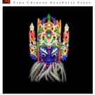 Chinese Drama Home Wall Décor Opera Mask 100% Wood Craft Folk Art #109 Pro Level