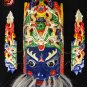 Chinese Drama Home Wall Décor Opera Mask 100% Wood Craft Folk Art #109 Pro Level
