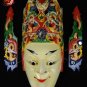 Chinese Drama Home Wall Décor Opera Mask 100% Wood Craft Folk Art #111 Pro Level