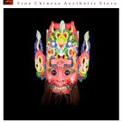 Chinese Drama Home Wall Décor Opera Mask 100% Wood Craft Folk Art #116 Pro Level