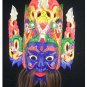 Chinese Drama Home Wall Décor Opera Mask 100% Wood Craft Folk Art #125-130 6 Role