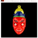 Chinese Home Wall Décor Ritual Dance Mask 100% Wood Craft Folk Art #118 Pro Level