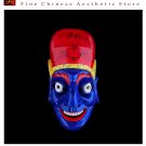 Chinese Home Wall Décor Ritual Dance Mask 100% Wood Craft Folk Art #120 Pro Level