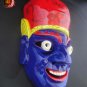 Chinese Home Wall D&Atilde;&copy;cor Ritual Dance Mask 100% Wood Craft Folk Art #120 Pro Level