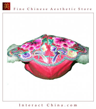 Exqusite Baby Toddler Infant Hat Cap 100% Handsewn Fine Embroidery Artwork #205