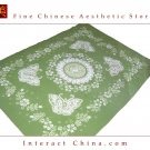 100% Handcraft Batik Artwork All Cotton 56x74" Bedding Bed Sheet Spread Linen #234