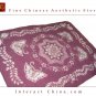 100% Handcraft Batik Artwork All Cotton 58x78" Bedding Bed Sheet Spread Linen #103