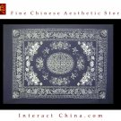 100% Handcraft Chinese Art All Cotton 59x78" Bedding Bed Sheet Spread Linen #404