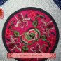 Exqusite 100% Handsewn Silk Embroidery Sofa Couch Cushion Pillow Cover #217 Pair