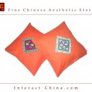 Unique 100% Handsewn Tribal Embroidery Sofa Couch Cushion Pillow Cover #204 Pair